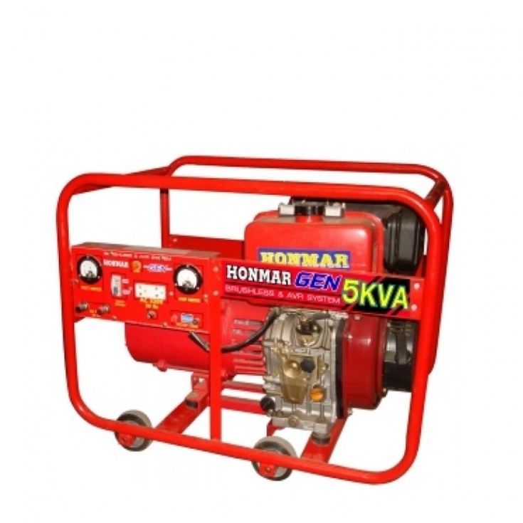 เครื่องกำเนิดไฟฟ้าดีเซล HONMAR 5KVA